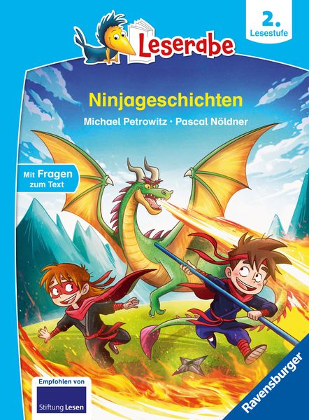 Leserabe 2. Lesestufe - Ninjageschichten (Mängelexemplar)