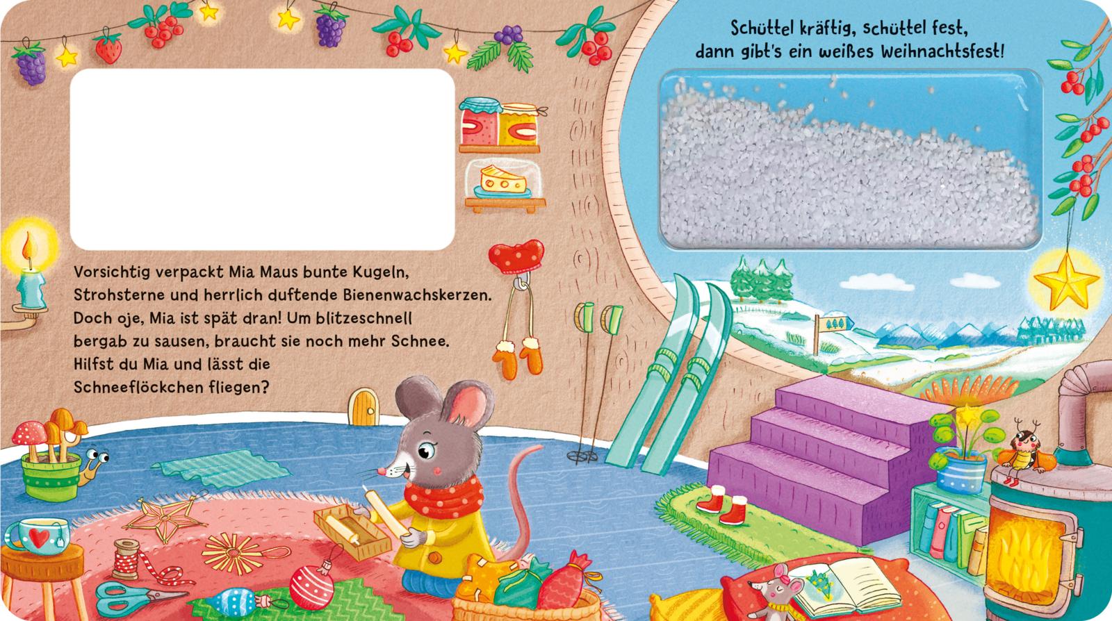 Schüttel-Pappe: Schüttel kräftig, schüttel fest, dann gibt’s ein weißes Weihnachtsfest