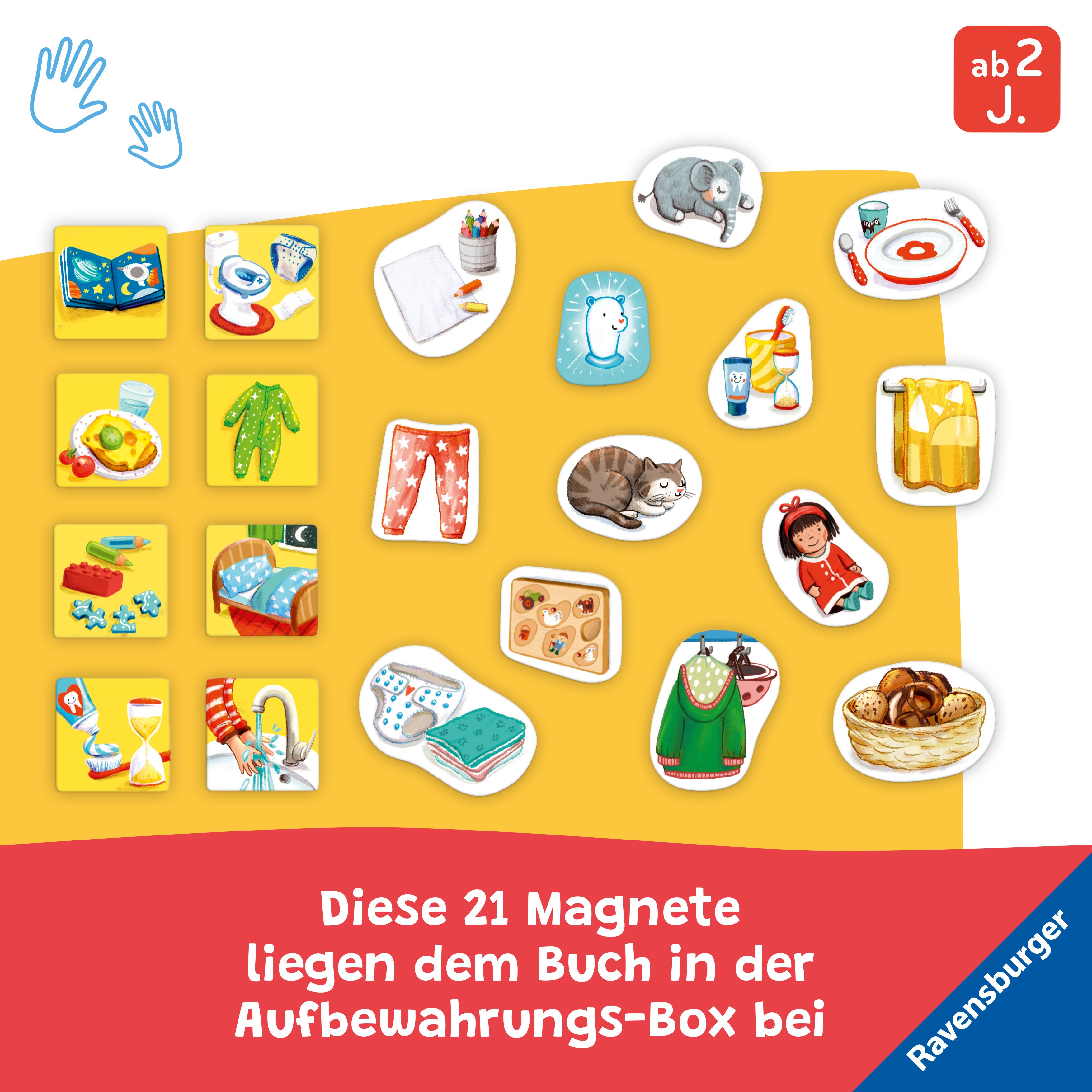 Mein großes Magnetbuch - Das machen wir am Abend (Mängelexemplar)
