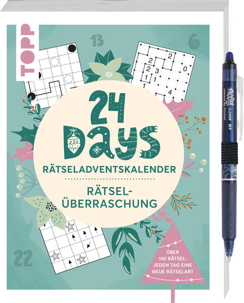 24 DAYS RÄTSELADVENTSKALENDER – Rätselüberraschung (Mängelexemplar)
