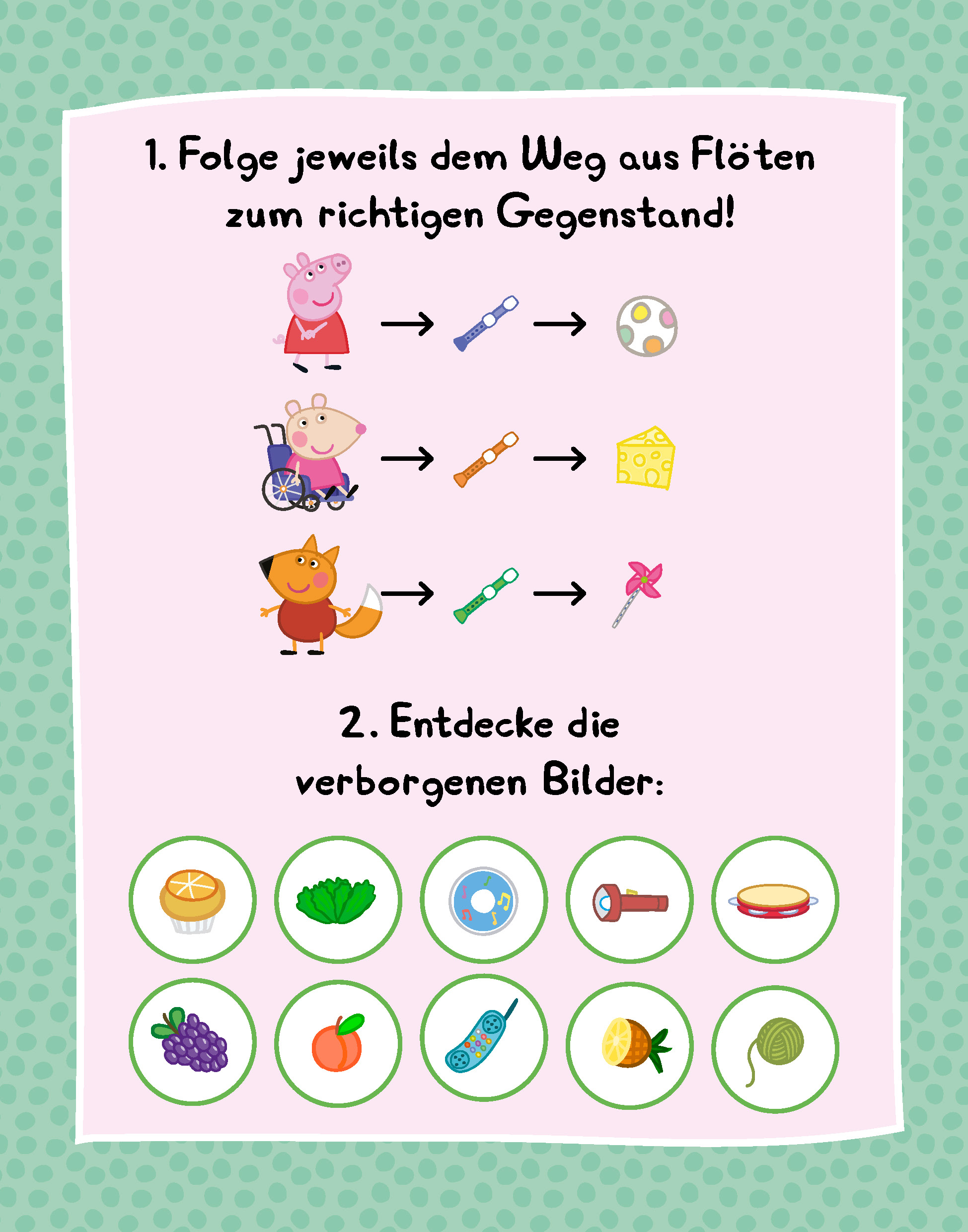 Peppa Pig Wasserzauber | Labyrinthe. Einfach mit Wasser malen!