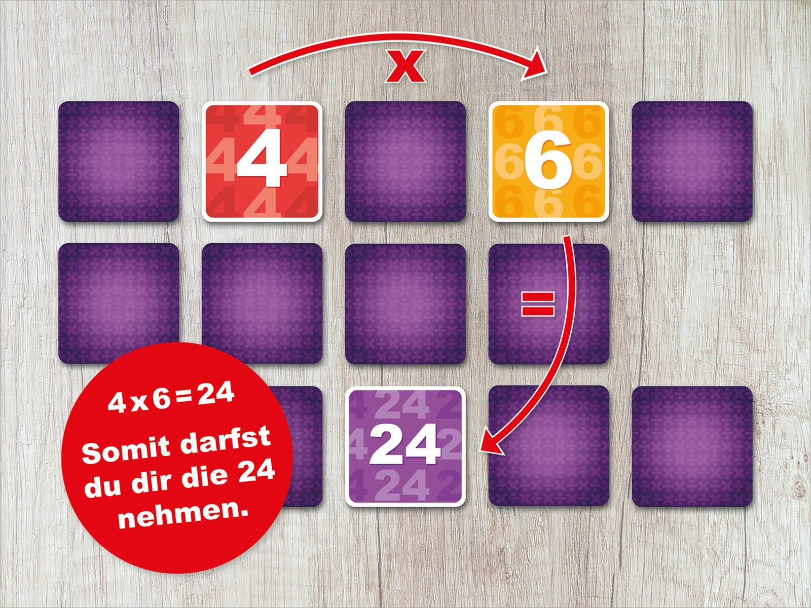 Science & Kids – 1, 2, 3 ... vorbei! Mathe-Memo Multiplikation & Division