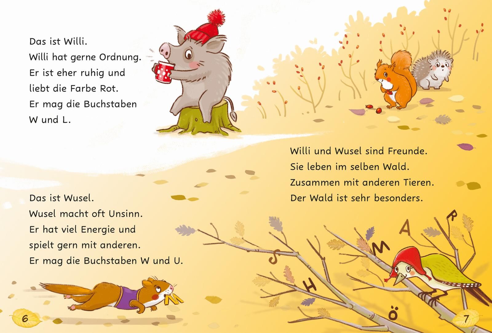 Wortsalat und Buchstabensuppe - Einfach lesen lernen (Mängelexemplar)
