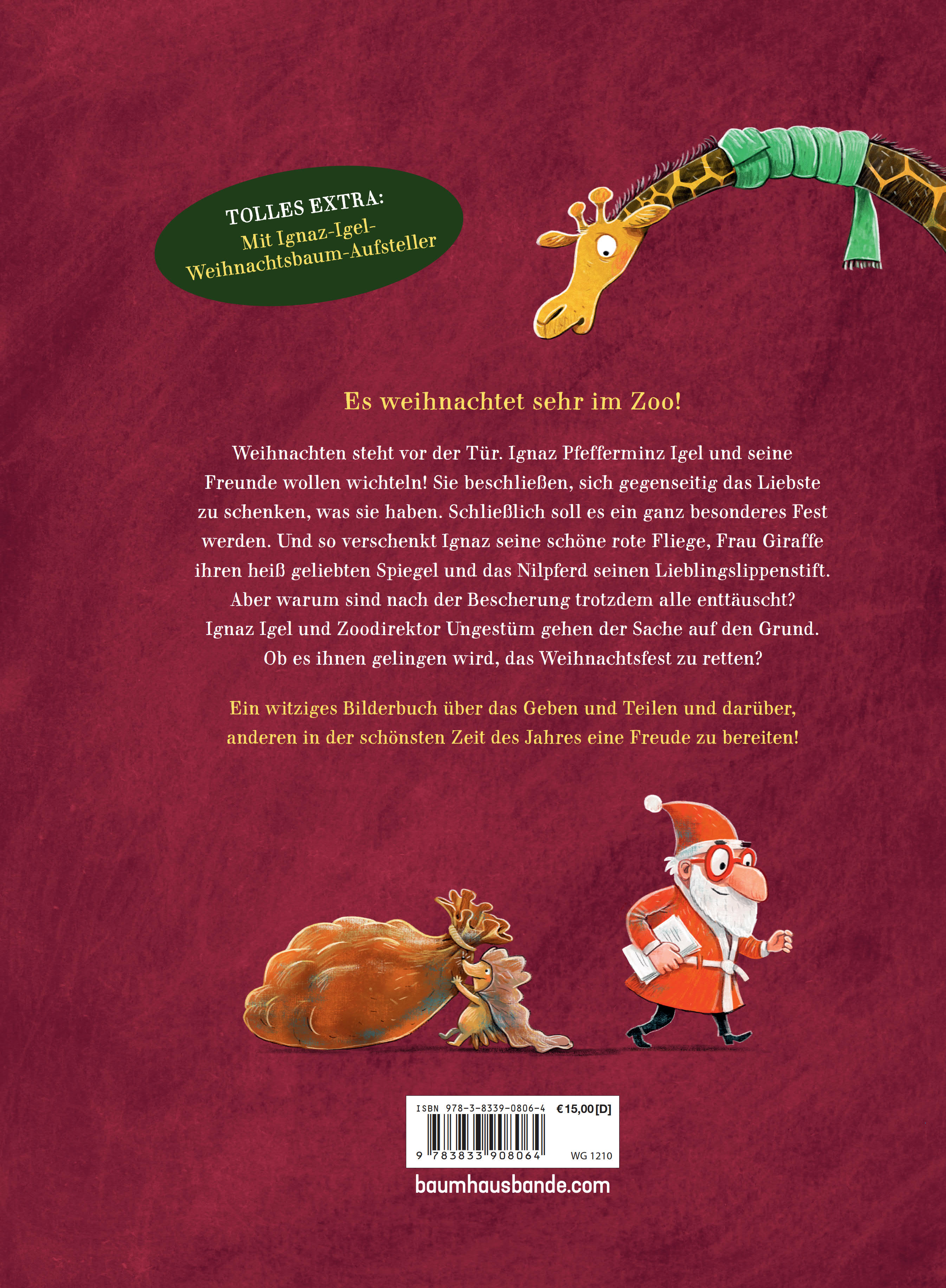 Das große Weihnachtsfest im Zoo (Mängelexemplar)