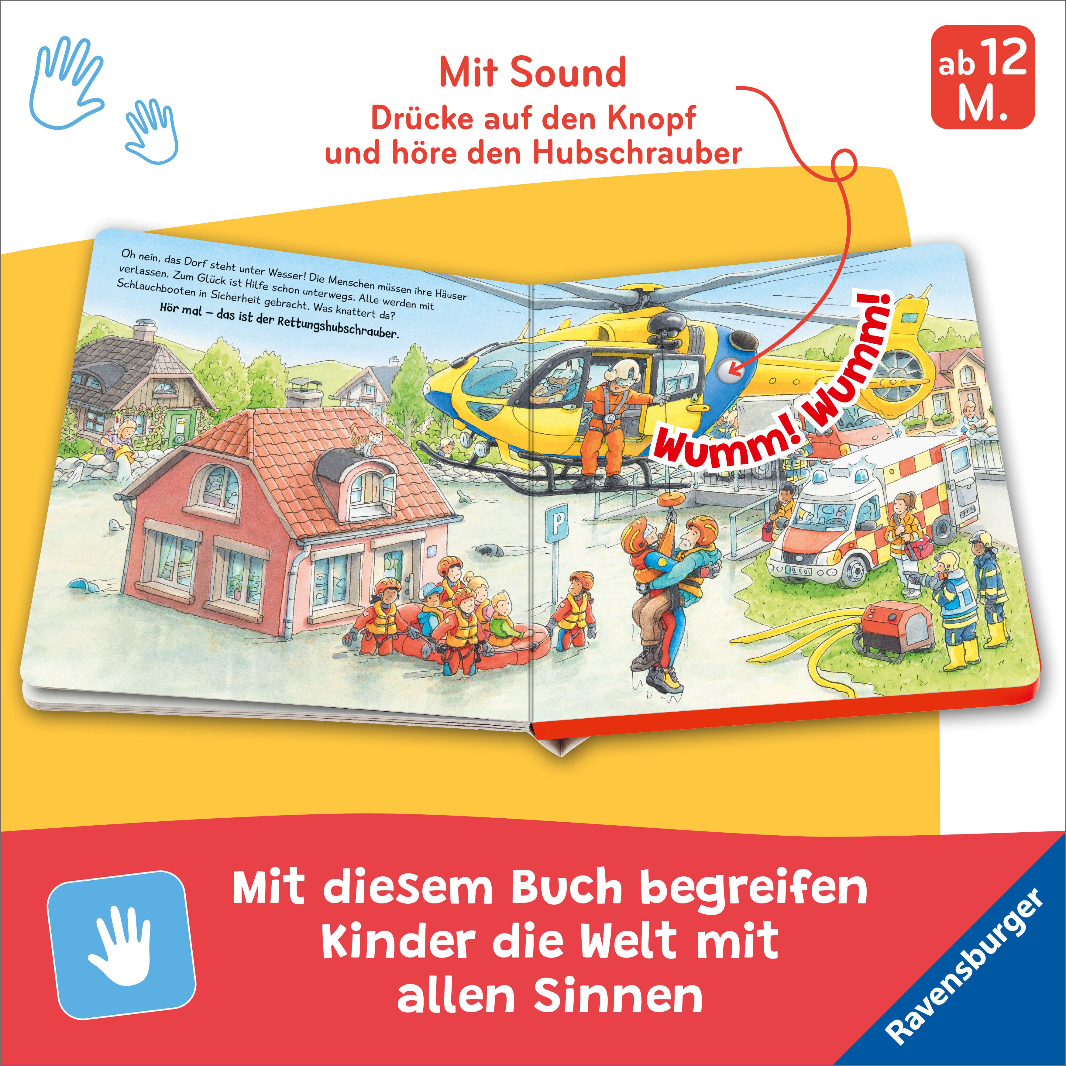 Hör mal hin - Tatütata! Wer kommt denn da? Einsatzfahrzeuge - Soundbuch (Mängelexemplar)
