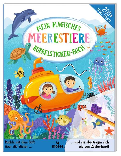 Mein magisches Rubbelsticker-Buch Meerestiere (Mängelexemplar)