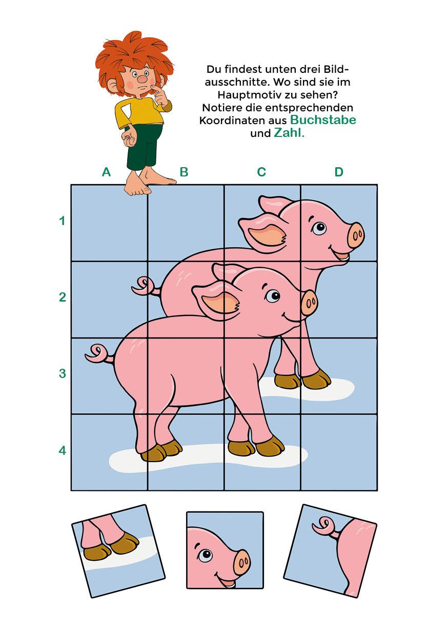 Lern-Spiel-Spaß mit Pumuckl - Mein Vorschulblock: Formen, Mengen und Laute (Mängelexemplar)