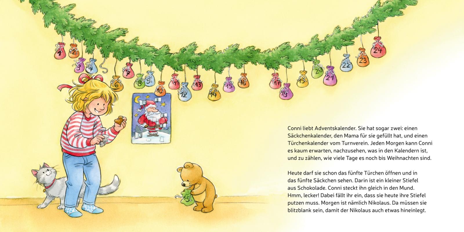 LESEMAUS 192: Conni und der Nikolaus (Mängelexemplar)