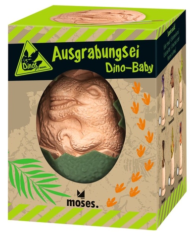 X_Ausgrabungsei Dino-Baby (Motiv wird zufällig gewählt)