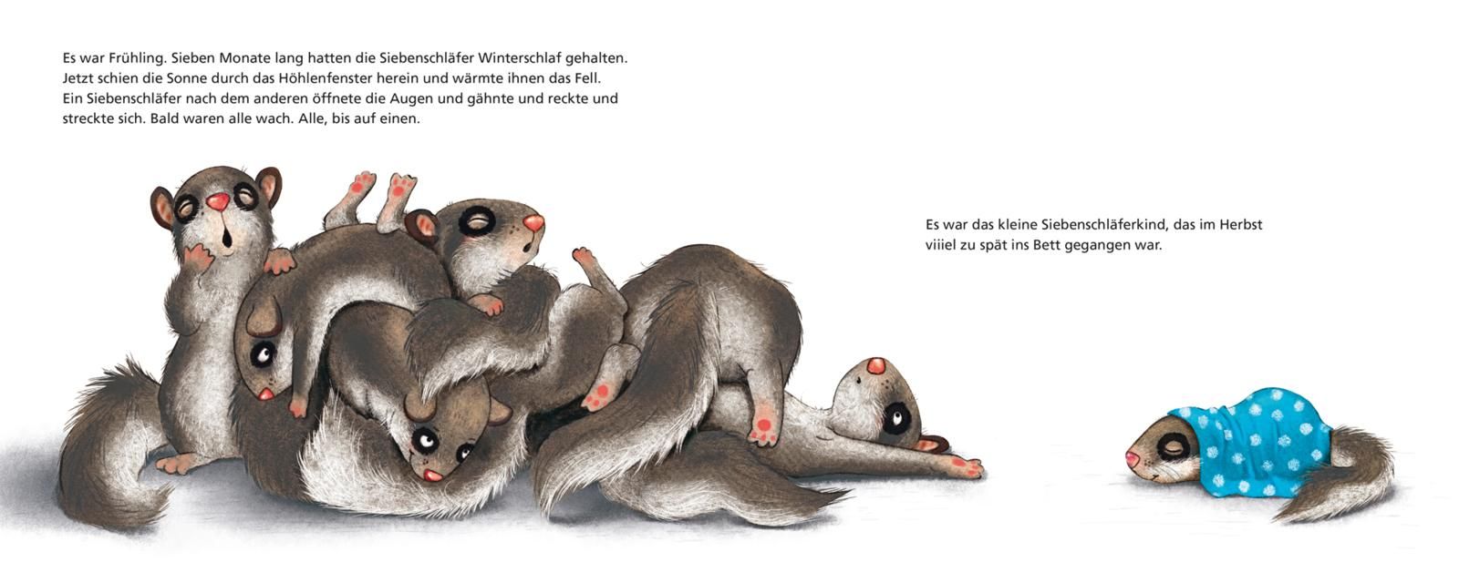 Der kleine Siebenschläfer 2: Die Geschichte vom kleinen Siebenschläfer, der nicht aufwachen wollte (Mängelexemplar)