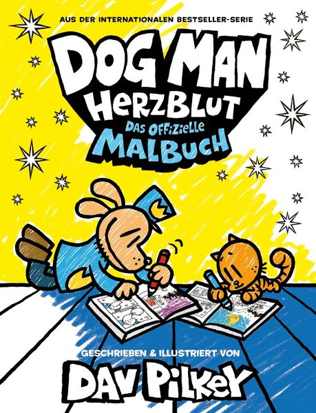 Dog Man Herzblut : Das offizielle Malbuch (Mängelexemplar)