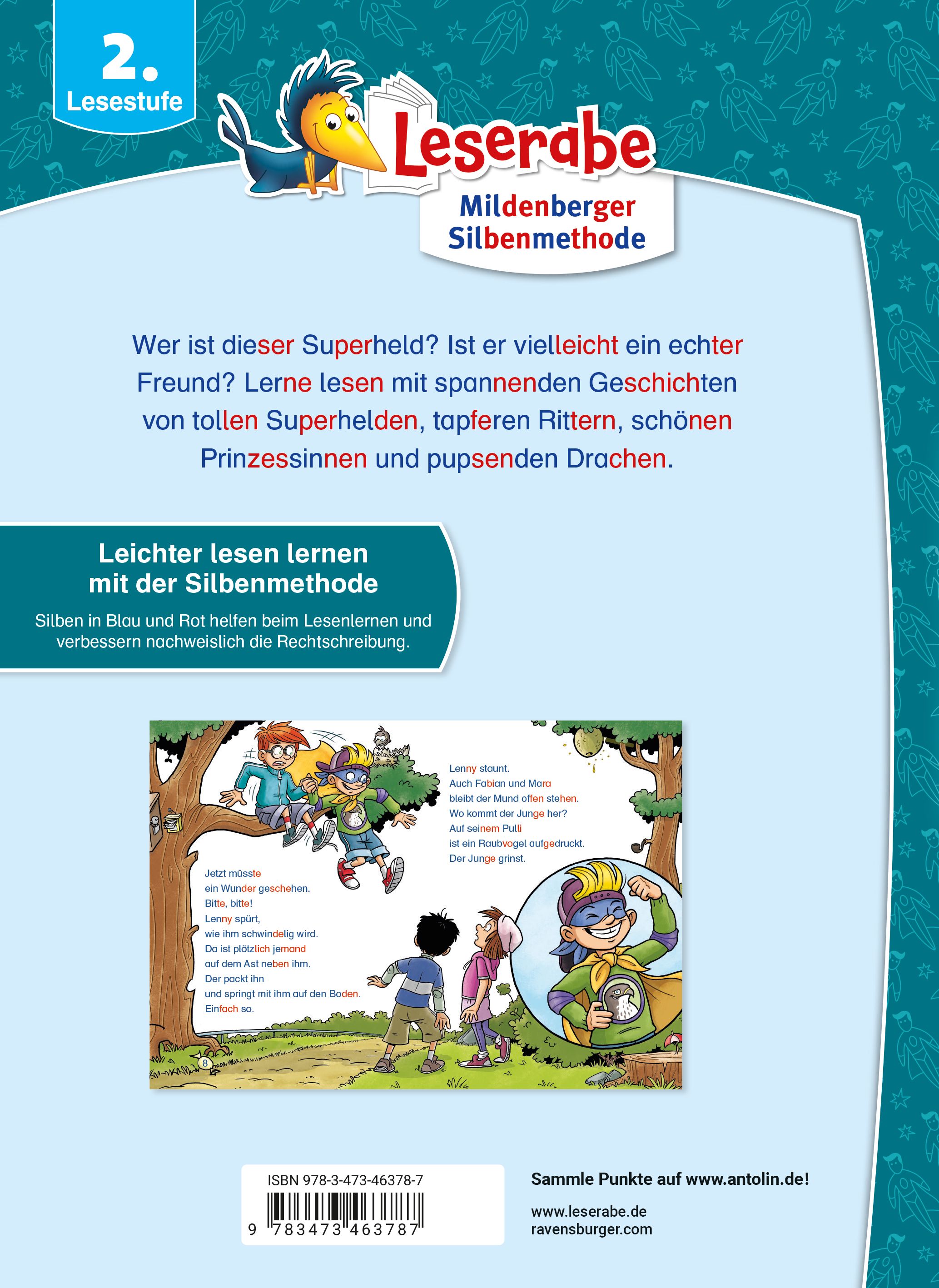 Leserabe Sonderausgaben - Geschichten von starken Helden - Silbe für Silbe lesen lernen (Mängelexemplar)