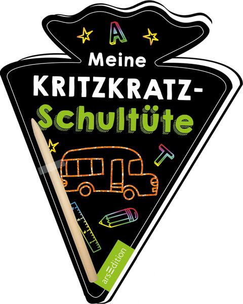 Meine Kritzkratz-Schultüte Meine Kritzkratz-Schultüte