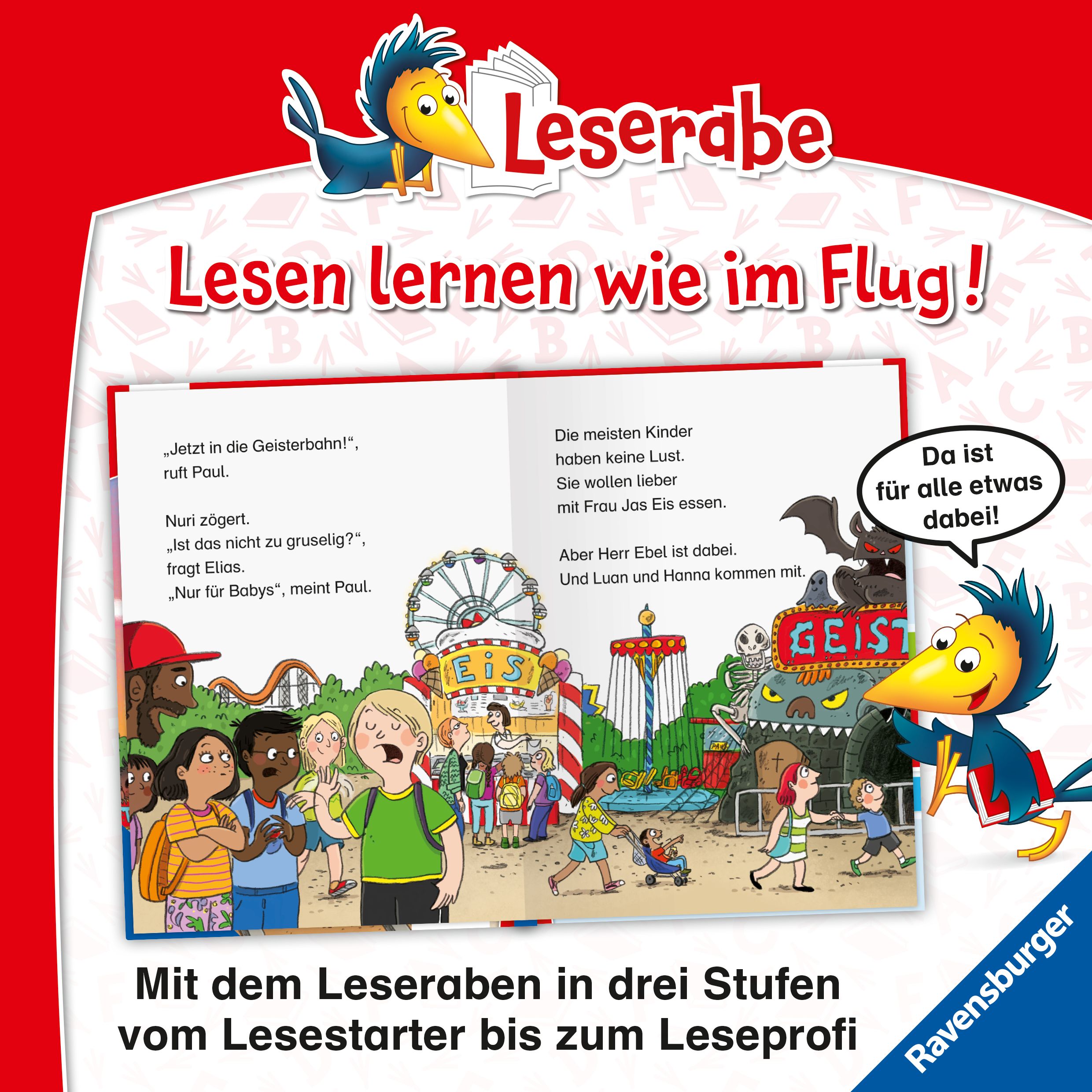 Leserabe 1. Lesestufe - Aufregung im Freizeitpark (Mängelexemplar)