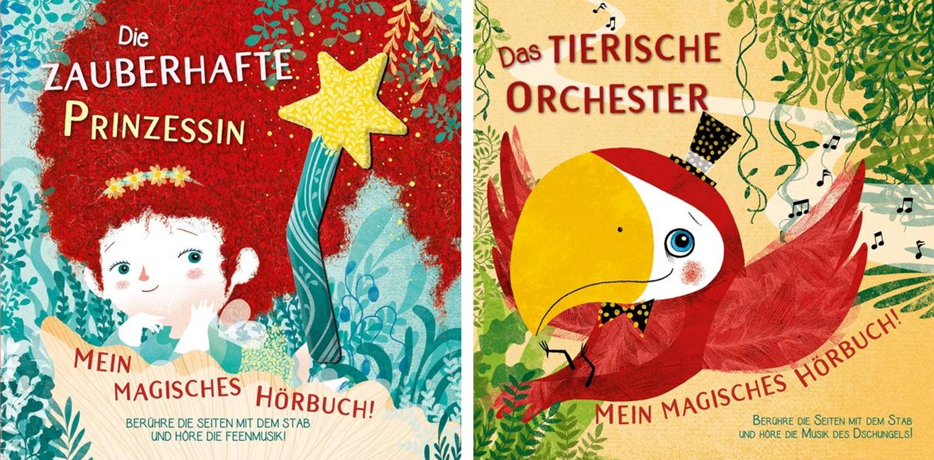 Sparpaket - 2er-Set Die zauberhafte Prinzessin & Das tierische Orchester Hörbücher