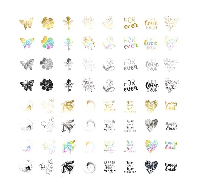 X_Just One More Chapter Fingernagel-Tattoos