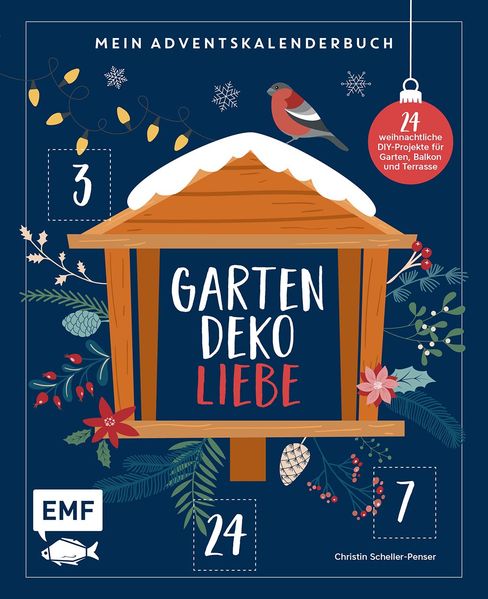 Mein Adventskalender-Buch: Gartendeko-Liebe (Mängelexemplar)