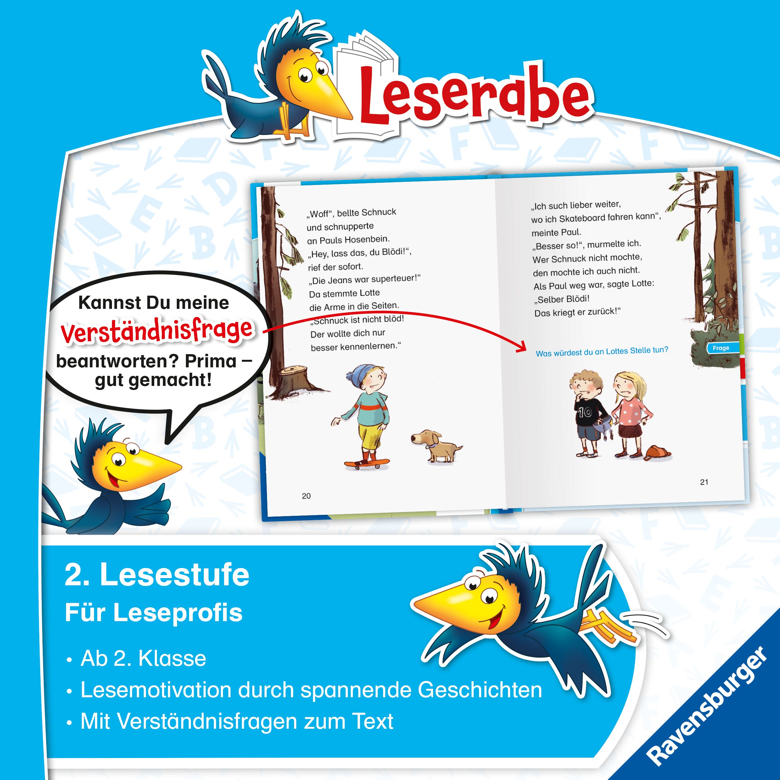 Leserabe 2. Lesestufe - Die Waschbären-Bande (Mängelexemplar)