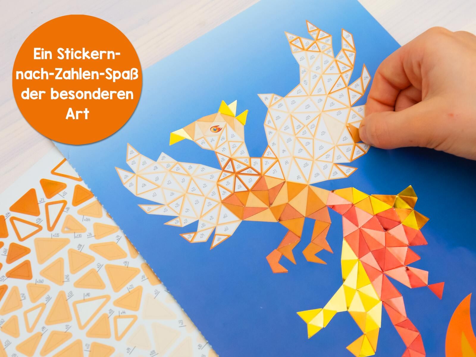 I Love to Sparkle – Mosaik-Stickerheft Fabelwesen (Mängelexemplar)