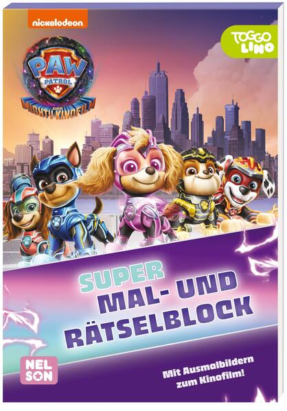 PAW Patrol - Der Mighty Kinofilm: Super Mal- und Rätselblock (Mängelexemplar) PAW Patrol - Der Mighty Kinofilm: Super Mal- und Rätselblock (Mängelexemplar)