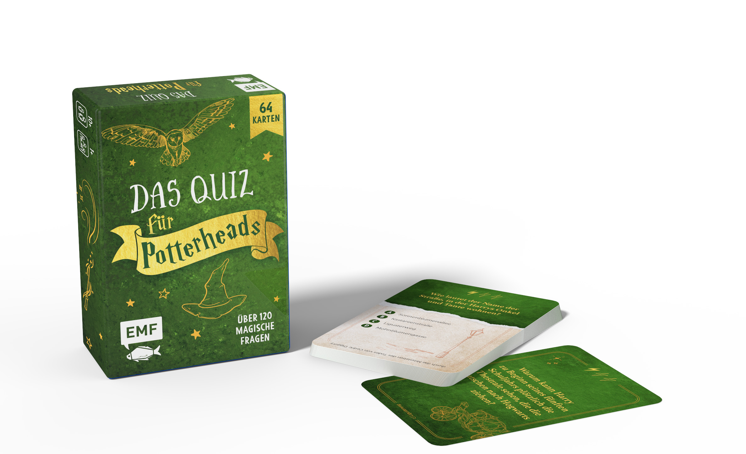 Kartenspiel: Das inoffizielle Quiz für Harry Potter-Fans - Mit über 120 magischen Quizfragen