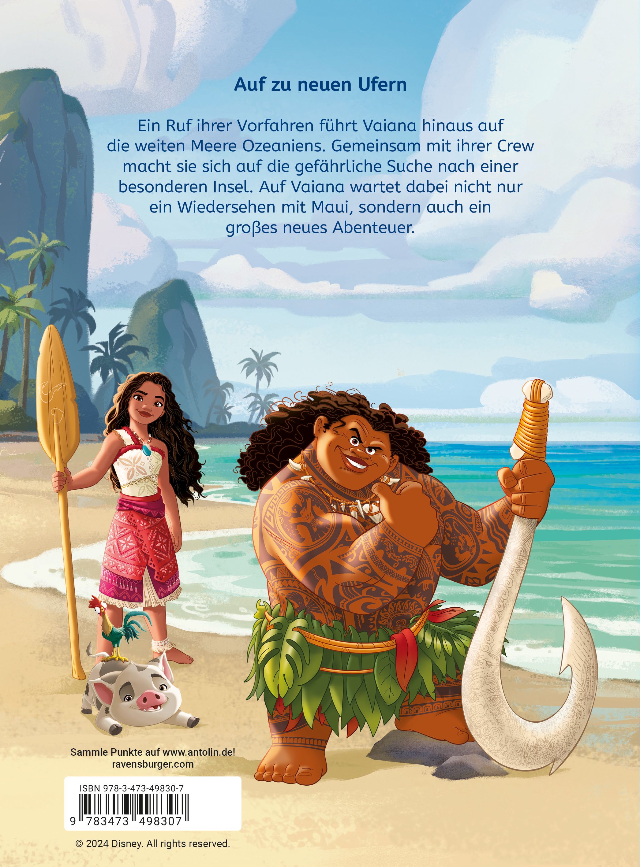 Disney Vaiana 2 - Das Erstlesebuch zu Film 2 (Mängelexemplar)
