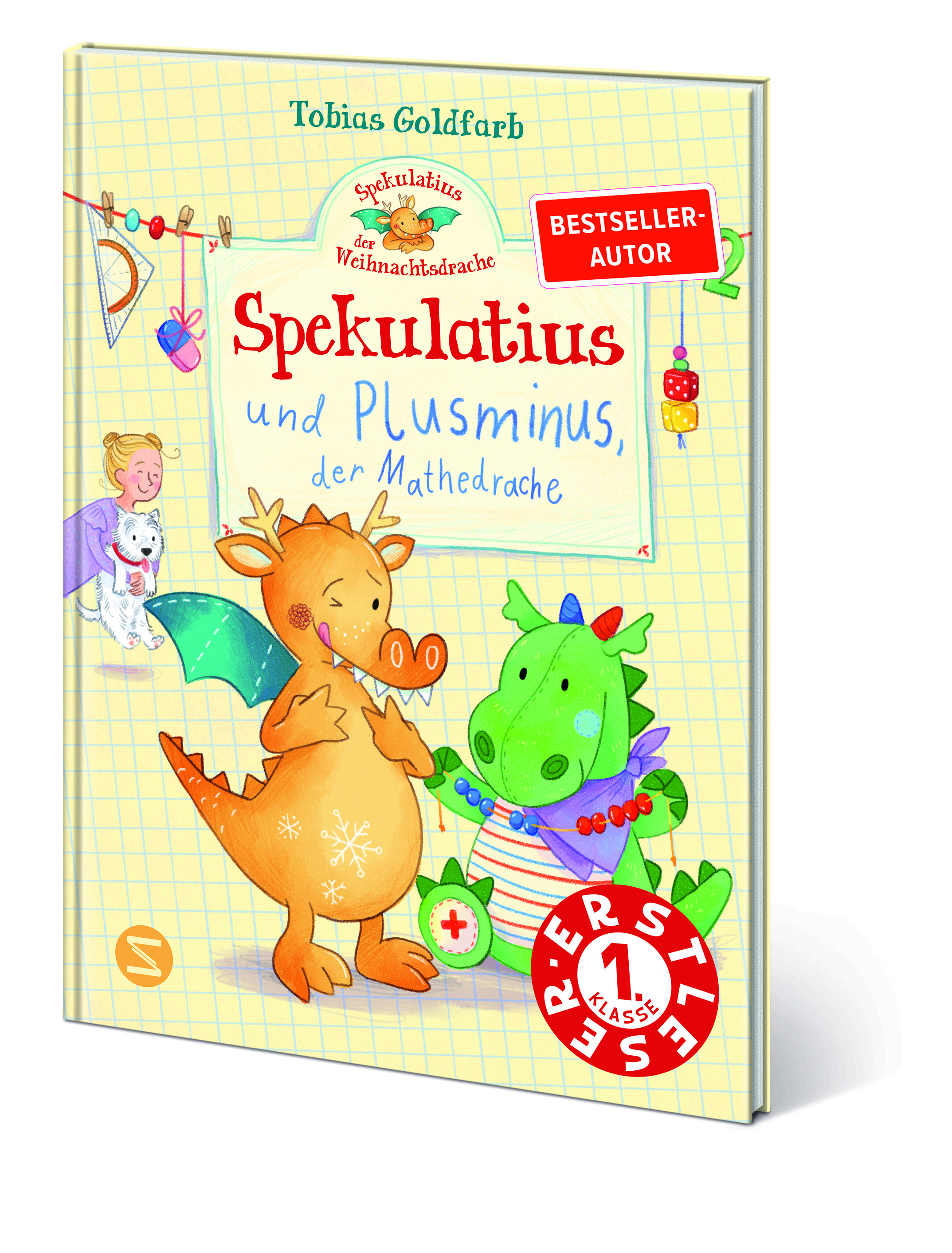Spekulatius, der Weihnachtsdrache. Spekulatius und Plusminus, der Mathedrache (Mängelexemplar)