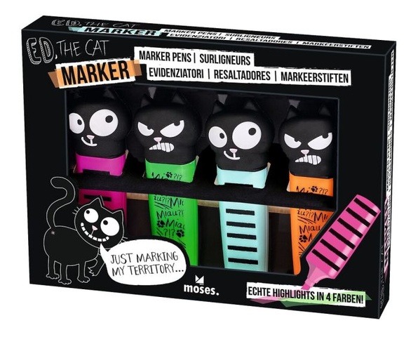 X_Ed, the Cat Ed-Marker 4er Set