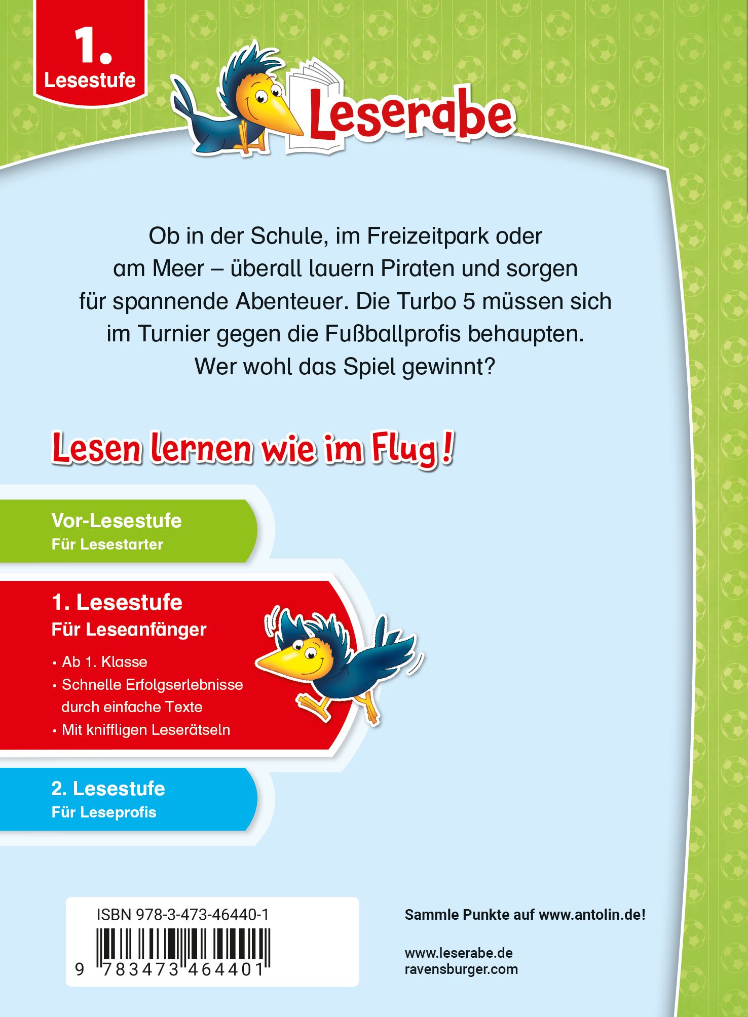 Leserabe Sonderausgaben - Spannende Erstlesegeschichten von Fußballfreunden und Piraten (Mängelexemplar)