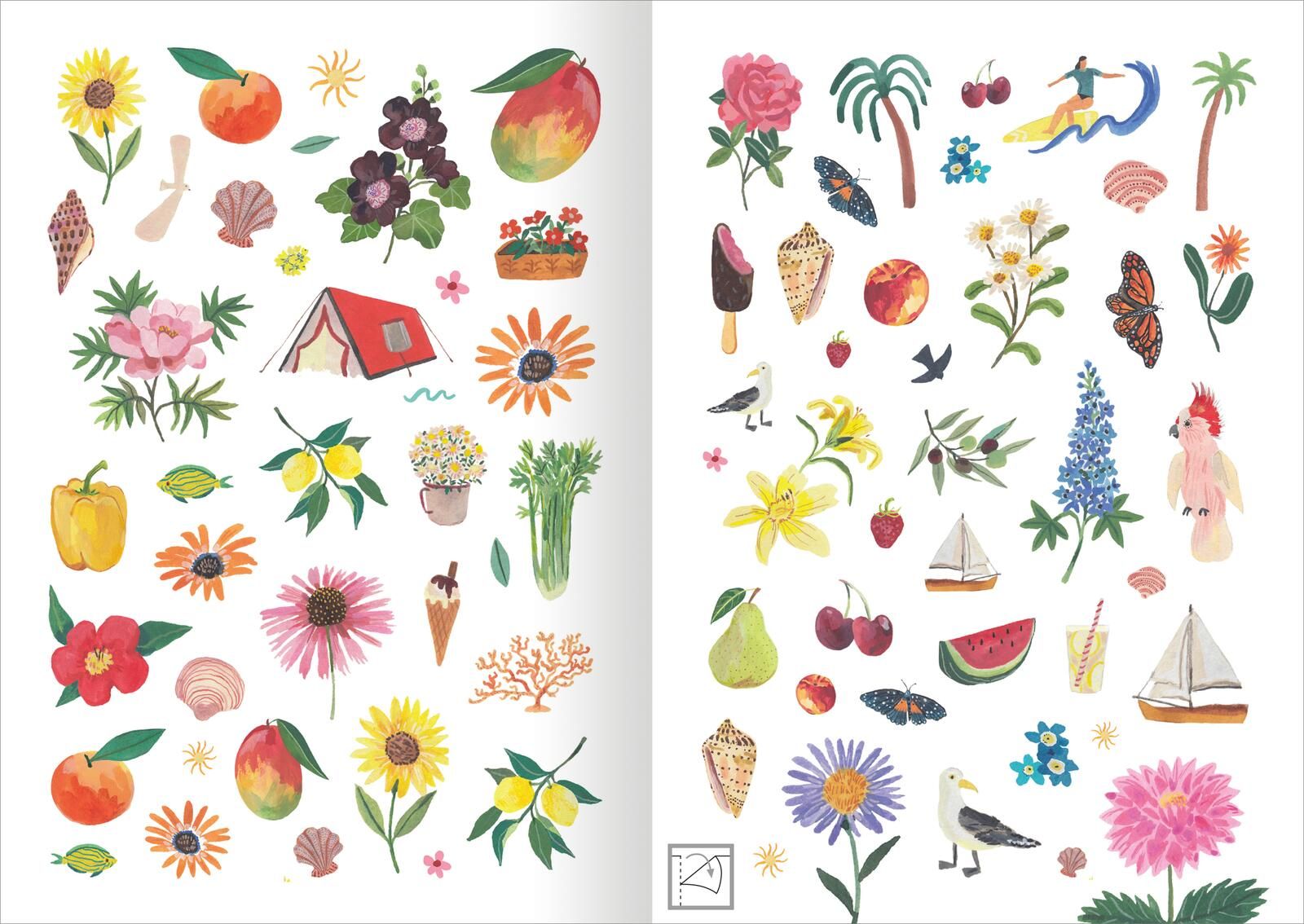 Stickerliebe – Natur