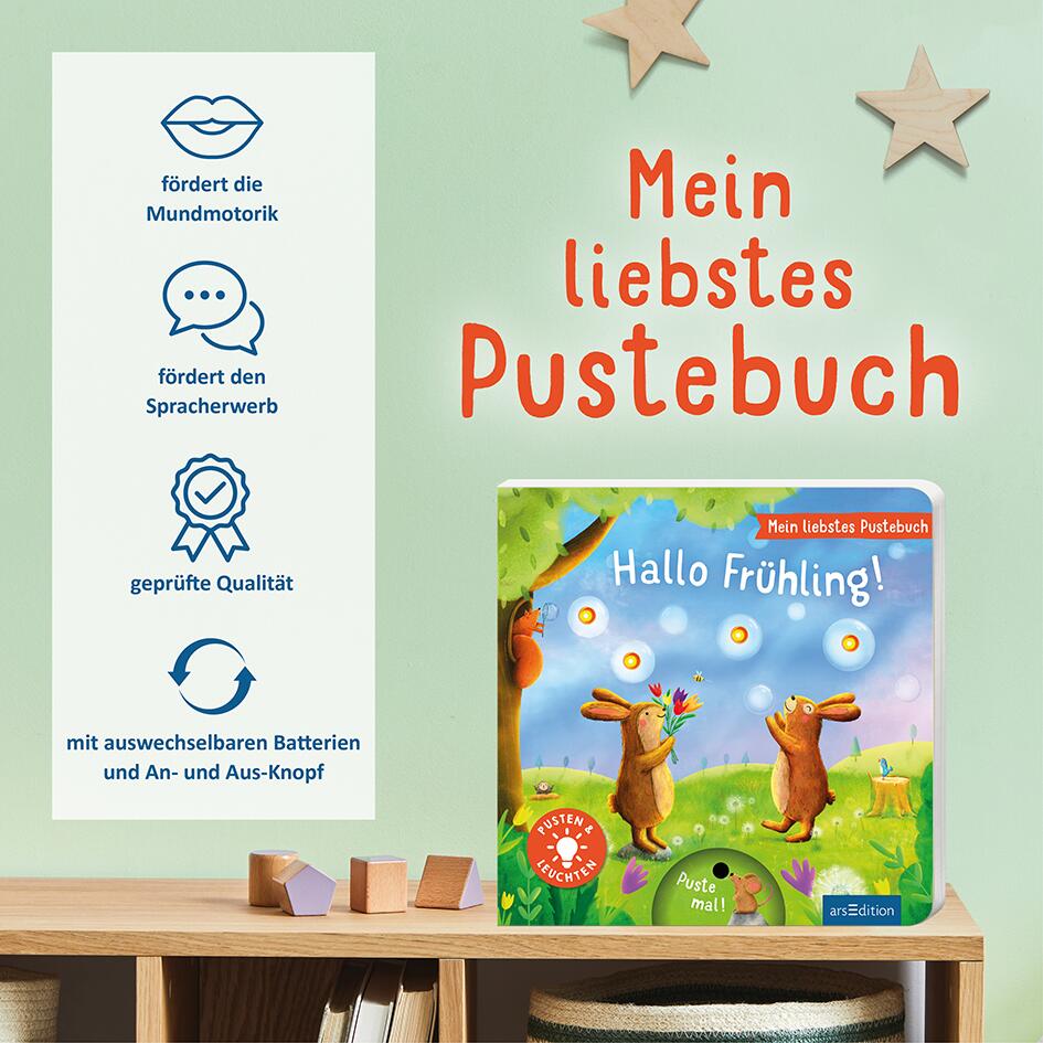 Mein liebstes Pustebuch – Hallo Frühling! (Mängelexemplar)