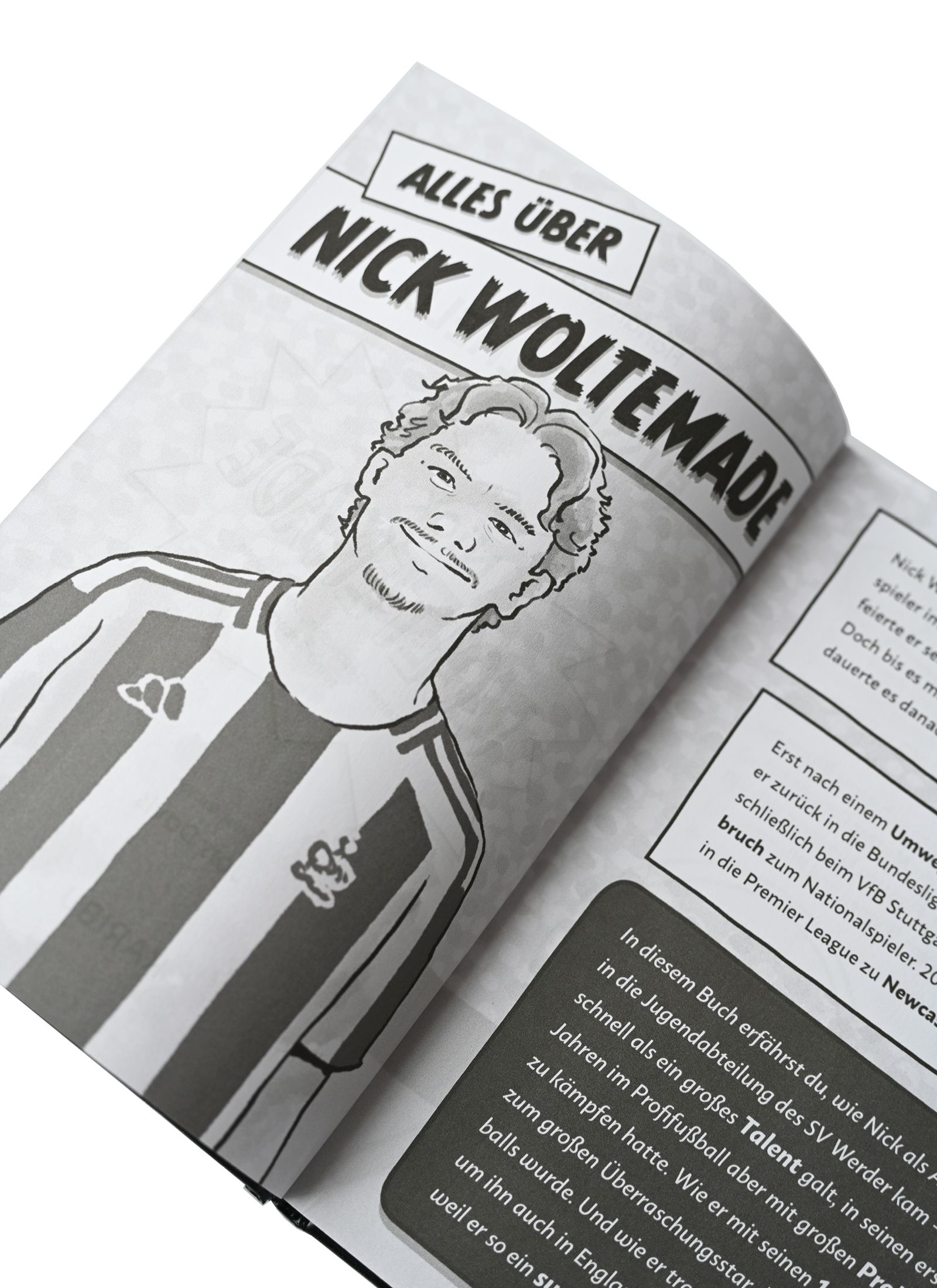 Mein Fußballheld Nick Woltemade – Seine Geschichte, seine Spiele, seine Rekorde (Mängelexemplar)