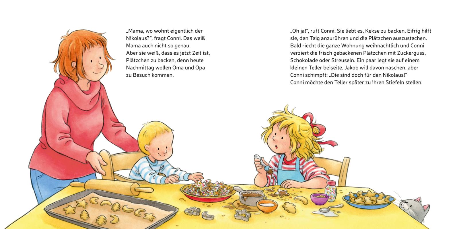LESEMAUS 192: Conni und der Nikolaus (Mängelexemplar)