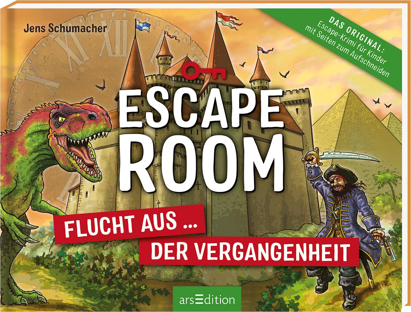 Escape Room - Flucht aus der Vergangenheit - Mit Seiten zum Aufschneiden (Mängelexemplar)