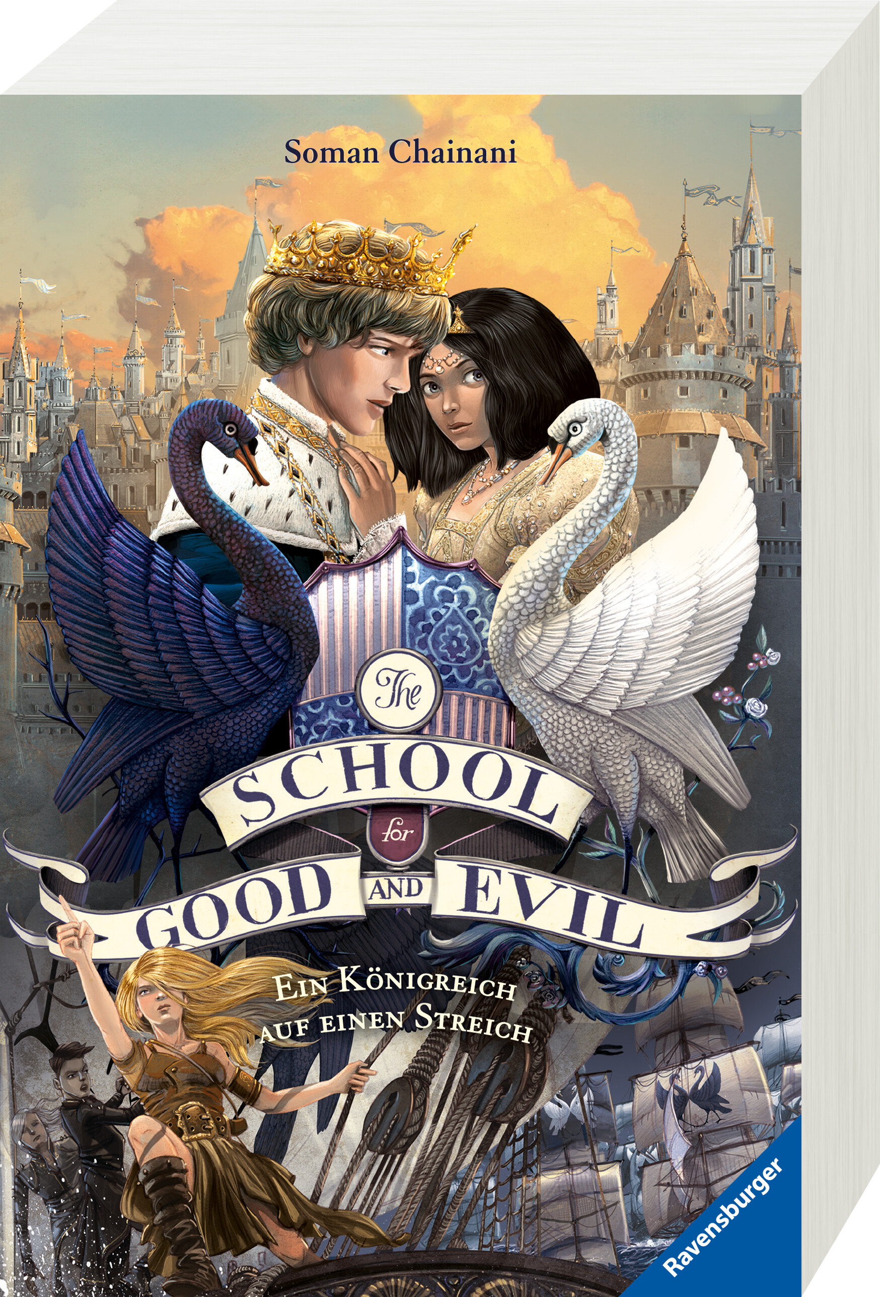 The School for Good and Evil, Band 4 - Ein Königreich auf einen Streich (Mängelexemplar)