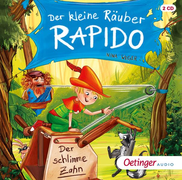 Der kleine Räuber Rapido 3. Der schlimme Zahn - CD