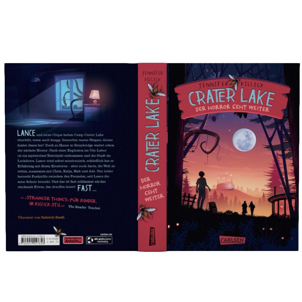 Crater Lake: Der Horror geht weiter (Crater Lake 2) (Mängelexemplar)