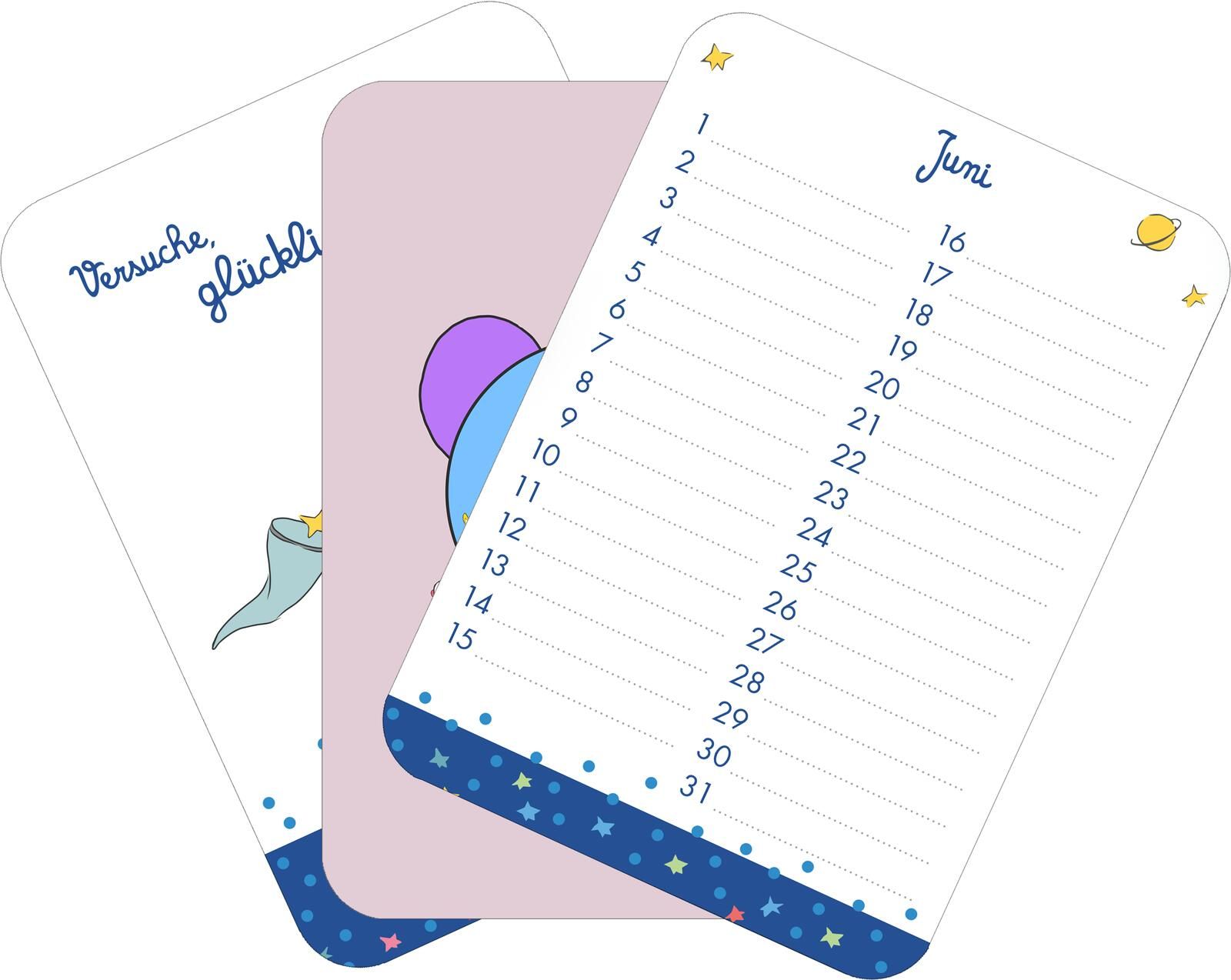 Der Kleine Prinz. Geburtstagskalender
