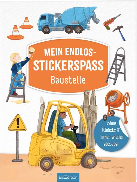 Mein Endlos-Stickerspaß – Baustelle (Mängelexemplar)