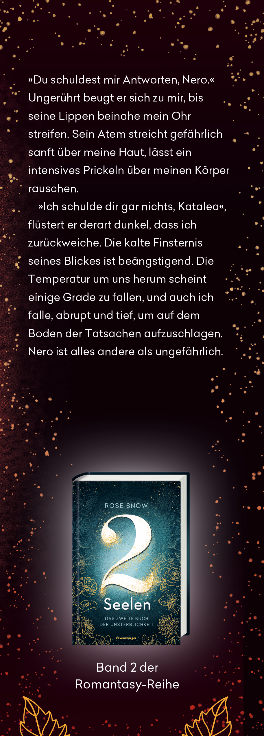 2 Seelen. Das erste Buch der Unsterblichkeit (Mängelexemplar)