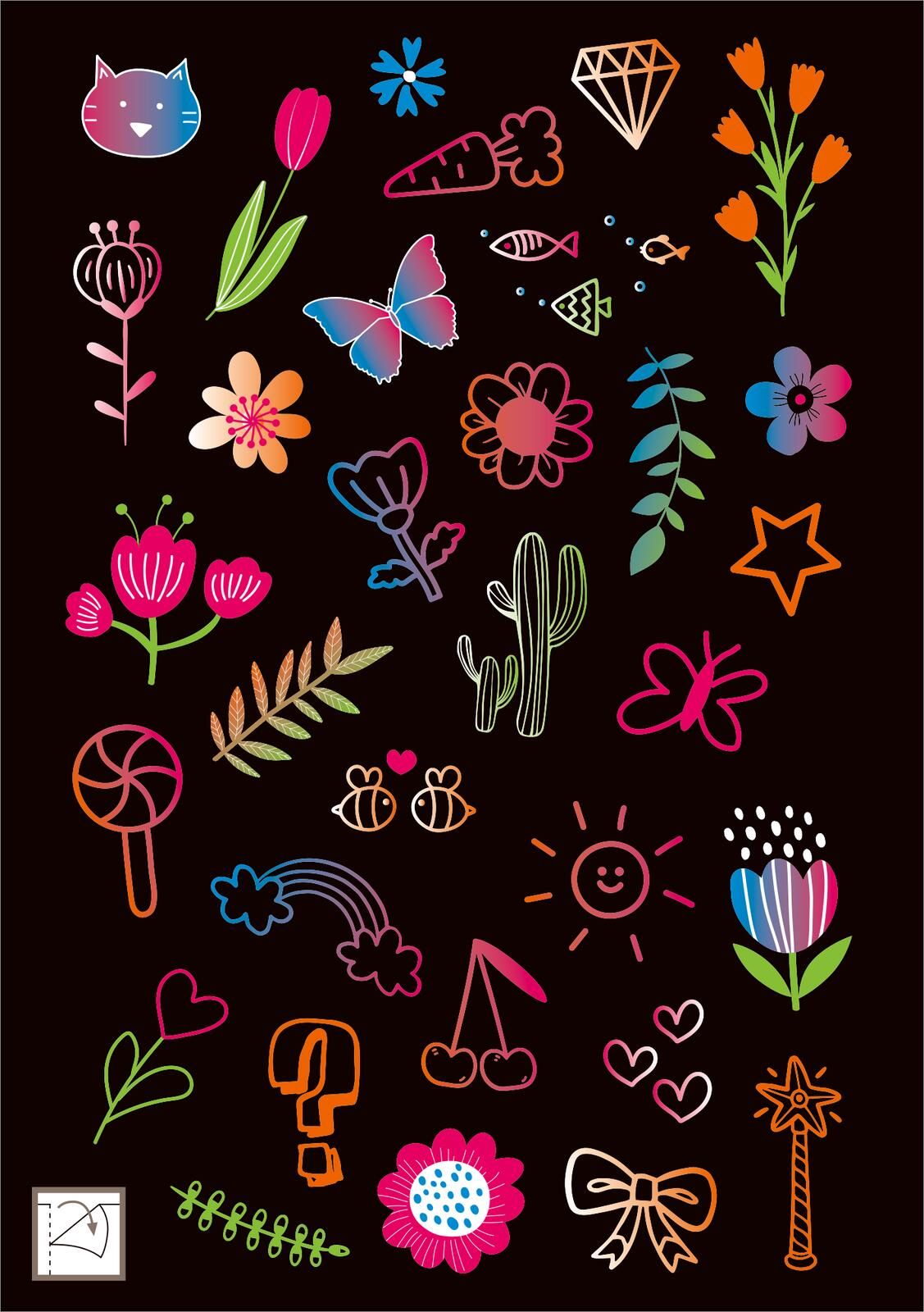 Neon-Sticker