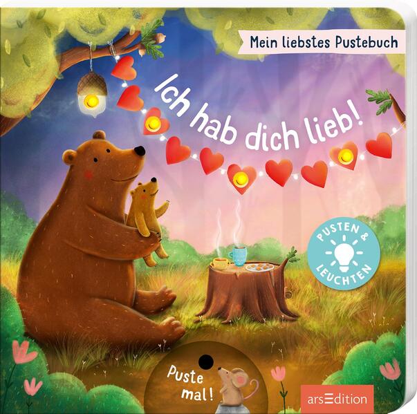 Mein liebstes Pustebuch – Ich hab dich lieb! (Mängelexemplar)