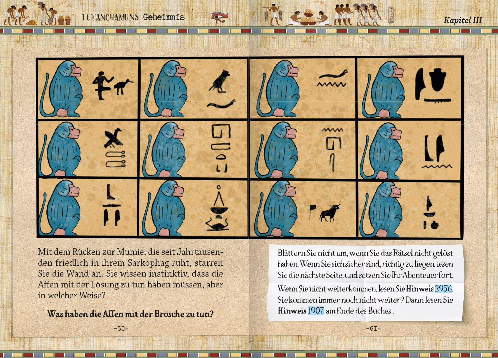 Pocket Escape Book (Escape Room, Escape Game) - Tutanchamuns Geheimnis