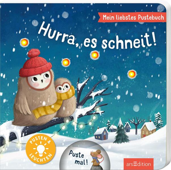 Mein liebstes Pustebuch – Hurra, es schneit! (Mängelexemplar)