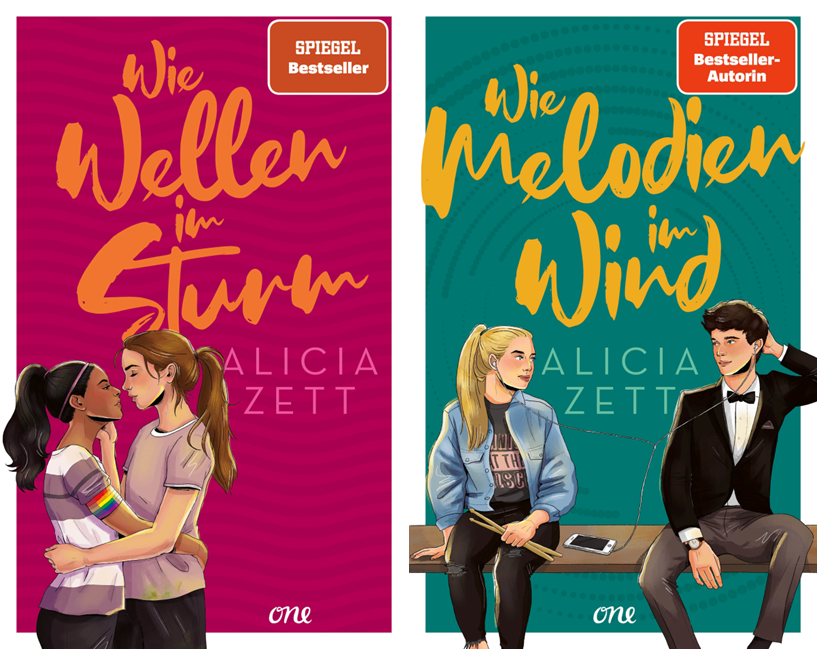 Sparpaket - Wie Wellen im Sturm | Wie Melodien im Wind (Band 1 + 2) (Mängelexemplare)