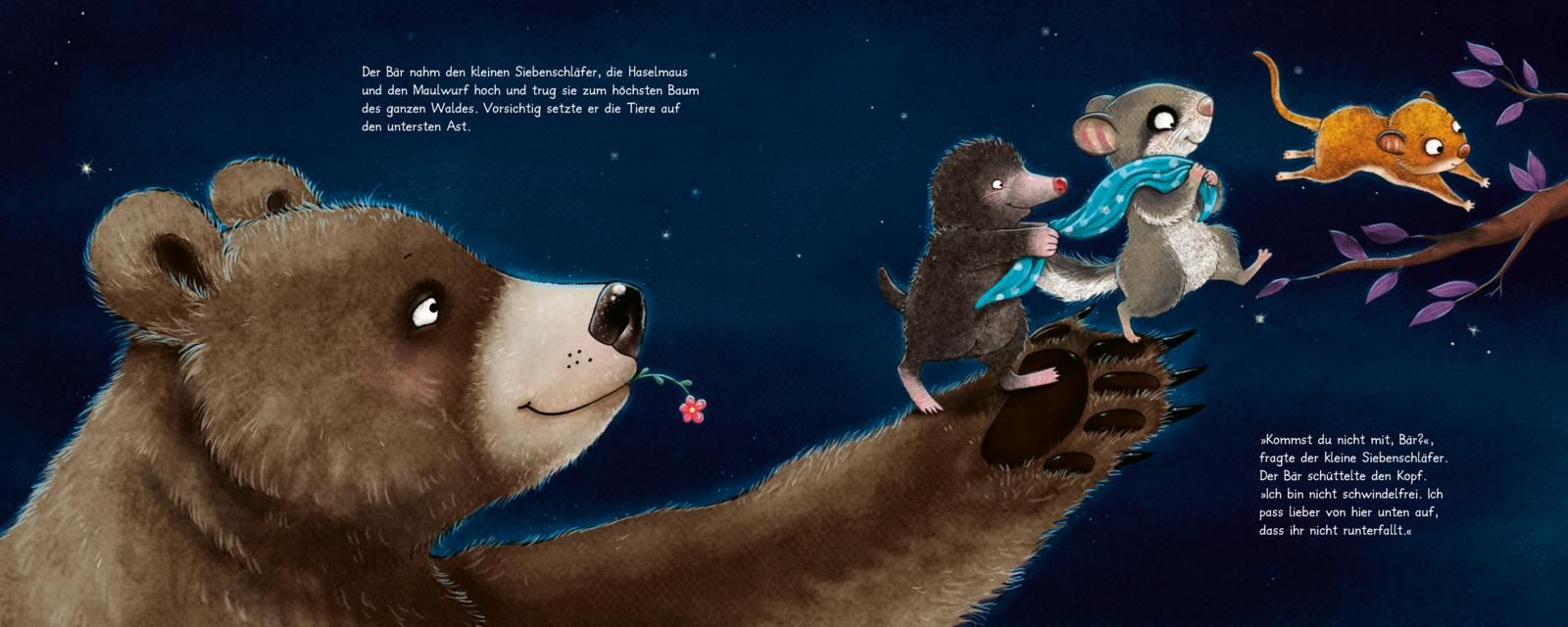 Der kleine Siebenschläfer 6: Die Geschichte vom kleinen Siebenschläfer, der dem Mond Gute Nacht sagen wollte (Mängelexemplar)