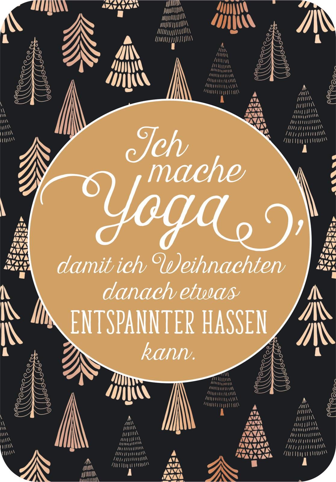 Einatmen. Ausrasten. Weihnachten. (Mängelexemplar)