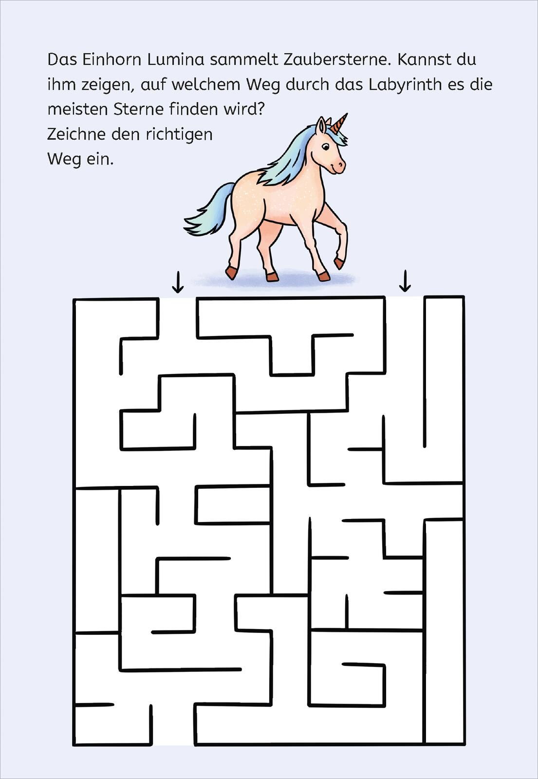 Zauberbilder-Rätsel – Einhörner (Mängelexemplar)