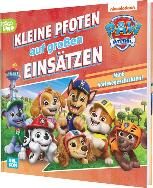 PAW Patrol Geschichtenbuch: Kleine Pfoten auf großen Einsätzen (Mängelexemplar)