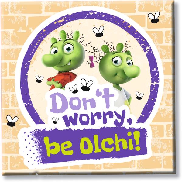 Die Olchis. Magnet "Be Olchi" Die Olchis. Magnet "Be Olchi"